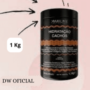 Máscara Hidratação Cachos Maxiline 1kg - Imagem 2