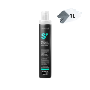 Shampoo Purificante de Carvão Ativado Maxiline 1L