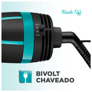 Escova Mondial ES-16 Secadora/Alisadora Cor Preto/Azul 110V/220V 1200 W - Imagem 6