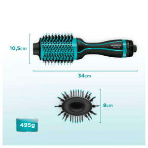 Escova Mondial ES-16 Secadora/Alisadora Cor Preto/Azul 110V/220V 1200 W - Imagem 7
