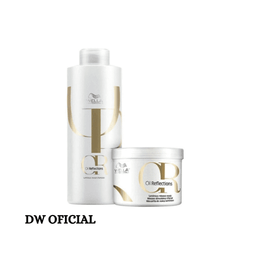 Kit Wella Oil Reflections Shampoo E Máscara - Imagem 3