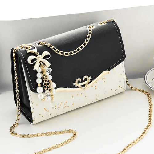 Bolsas casuais de Luxo Ombro Preto KBW458