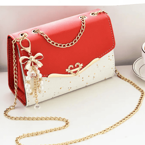Bolsas casuais de Luxo Ombro Vermelho KBW458