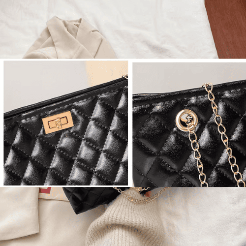 bolsa feminina transversal Preta
