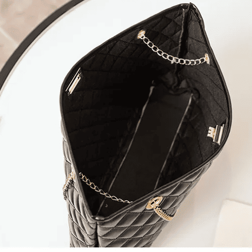 bolsa feminina transversal imagem interna